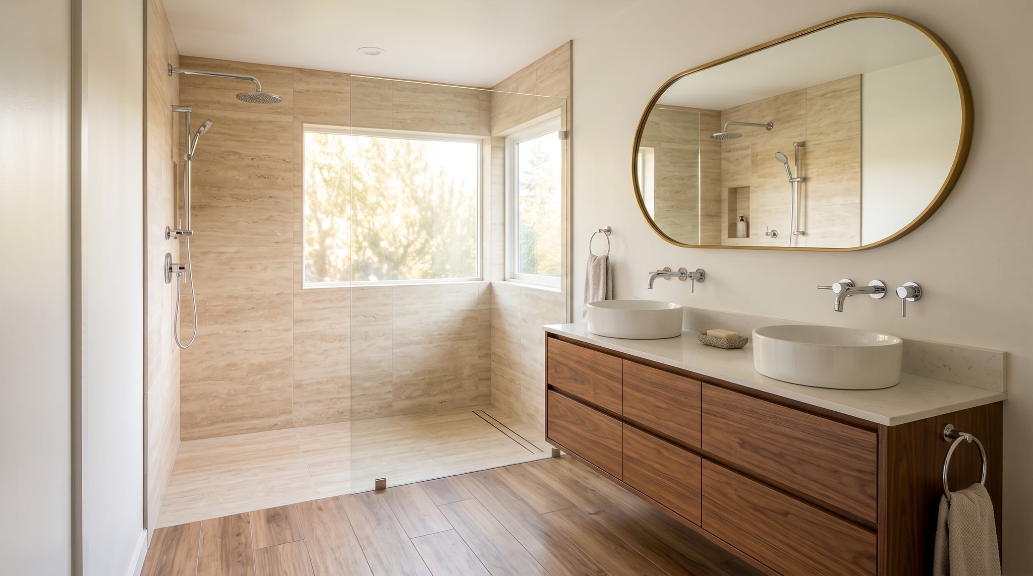 Sandoval Bathroom Remodeling Inc, bathroom remodeling in Olympia, finished project